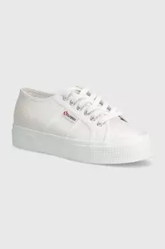 Кроссовки 2740 Platform Lame Superga, белый