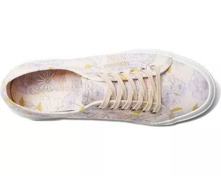 Кроссовки 2750 - Floral Print Superga, светло-оранжевый цветочный