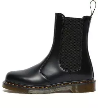 Кроссовки 2976 hi smooth leather chelsea boots 'black' Dr. Martens, черный