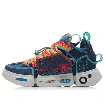Кроссовки 2 ace ремейк Li-Ning, синий