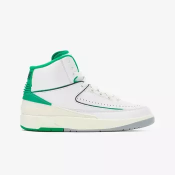 Кроссовки 2 Retro 'Lucky Green' (GS) Jordan, зеленый
