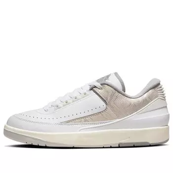 Кроссовки 2 ретро низкие Air Jordan, белый