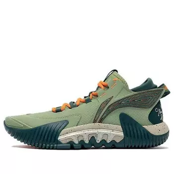 Кроссовки 2 с низкой амортизацией, низкие, Li-Ning, зеленый