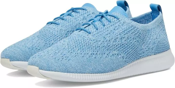 Кроссовки 2.Zerogrand Stitchlite Oxford Cole Haan, цвет Azure Blue/Oxford Blue Pretwisted Knit/Optic White