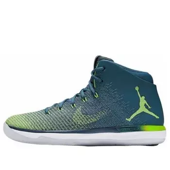 Кроссовки 31 Air Jordan, зеленый