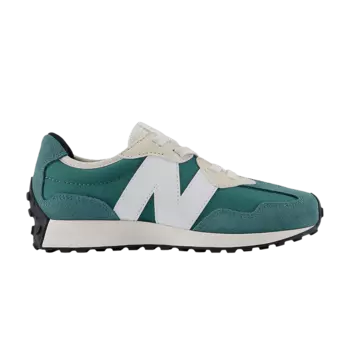 Кроссовки 327 Bungee Lace Little Kid Wide 'New Spruce', бирюзовый