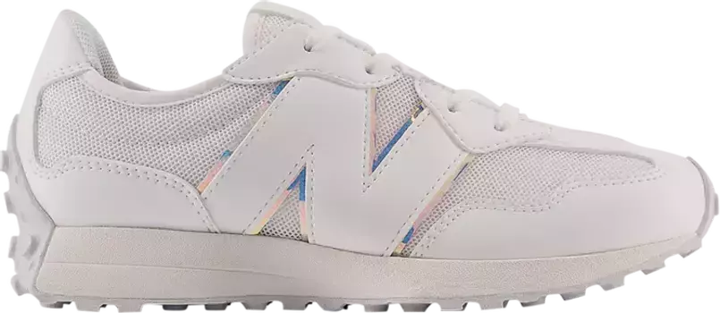 Кроссовки 327 Little Kid 'White Grey Iridescent', белый