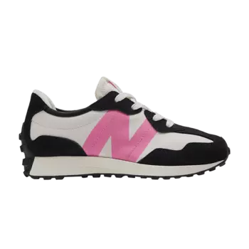Кроссовки 327 Little Kid Wide 'Black Real Pink', черный
