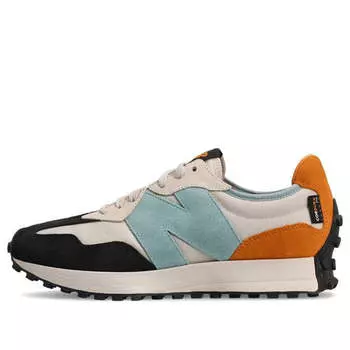 Кроссовки 327 'moonbeam madras orange' New Balance, серый