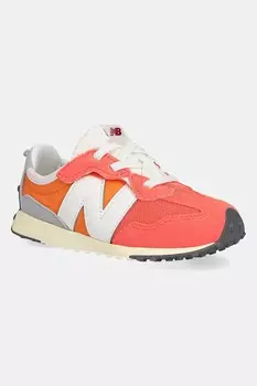 Кроссовки 327 New Balance, оранжевый
