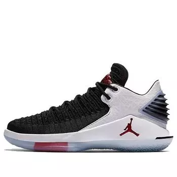 Кроссовки 32 low bg Air Jordan, черный