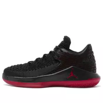 Кроссовки 32 low bg 'last shot' Air Jordan, черный