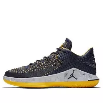 Кроссовки 32 низкие pf Air Jordan, синий