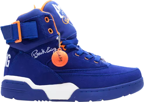 Кроссовки 33 Hi Blue Orange White, синий