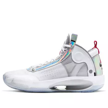 Кроссовки 34 пф Air Jordan, белый