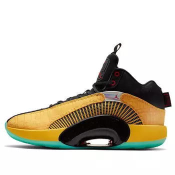 Кроссовки 35 Air Jordan, желтый