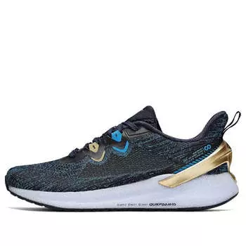 Кроссовки 361 Degrees QU!K Energy Reversal Mens Running Shoes 'Black Gold', черный