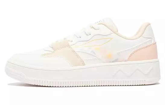 Кроссовки 361° Flying Standard Skateboarding Shoes Women's Low-top White/Pink, розовый