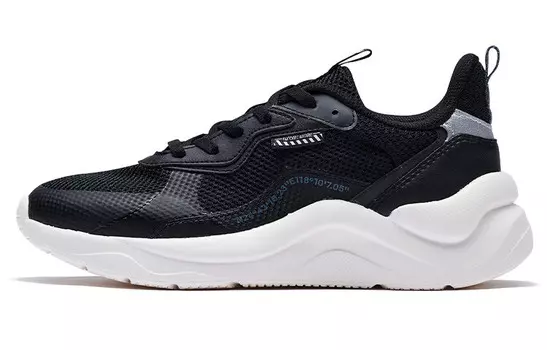 Кроссовки 361° Lifestyle Shoes Women's Low-top Black, черный