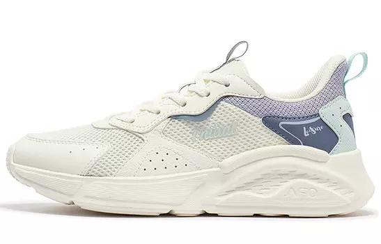 Кроссовки 361° Lifestyle Shoes Women's Low-top Feather White/frosted Blue, синий