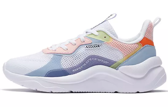 Кроссовки 361° Lifestyle Shoes Women's Low-top 361 Degree White/soft Pink, розовый