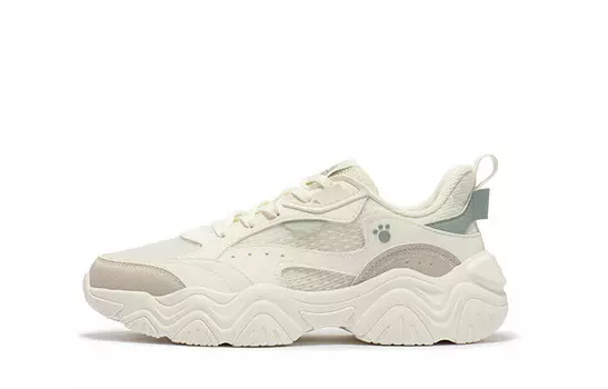 Кроссовки 361° Lifestyle Shoes Women's Low-top White/green, зеленый