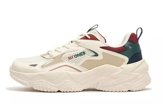 Кроссовки 361° Ode Lifestyle Shoes Men Low-top Sibeige/black Cherry, черный