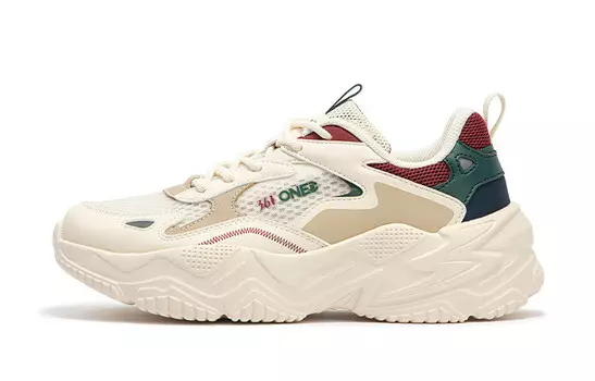 Кроссовки 361° Ode Lifestyle Shoes Women's Low-top Sibeige/black Cherry, черный