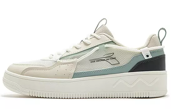 Кроссовки 361° Skateboarding Shoes Men Low-top White/blue, цвет Feather white/oat milk