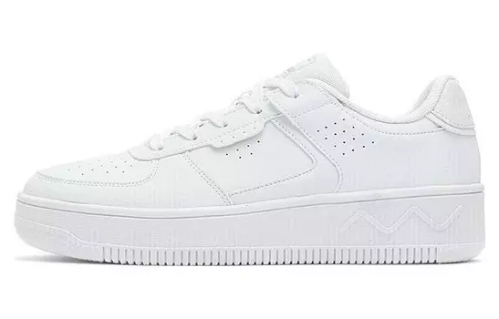 Кроссовки 361° Skateboarding Shoes Women's Low-top White, белый