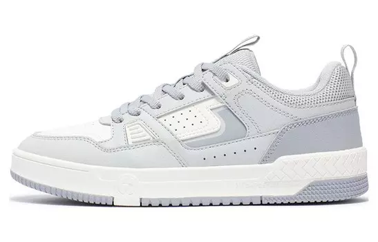 Кроссовки 361° Skateboarding Shoes Women's Low-top White/Gray, цвет Feather white/photon gray