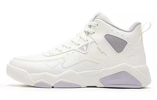 Кроссовки 361° Winter Syndrome Skateboarding Shoes Women's High-top Feather White/light Pulp Purple, фиолетовый