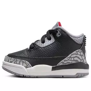 Кроссовки 3 og 'black cement' 2024 Air Jordan, черный