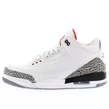 Кроссовки 3 ретро Air Jordan, белый