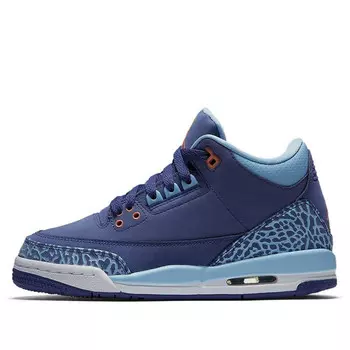 Кроссовки 3 ретро Air Jordan, фиолетовый
