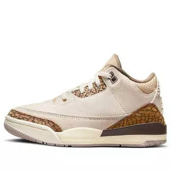 Кроссовки 3 ретро Air Jordan, коричневый