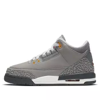 Кроссовки 3 ретро Air Jordan, серебряный