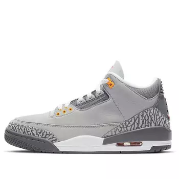 Кроссовки 3 ретро Air Jordan, серебряный