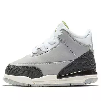 Кроссовки 3 ретро Air Jordan, серый