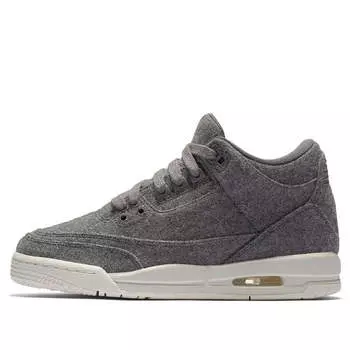 Кроссовки 3 ретро Air Jordan, серый
