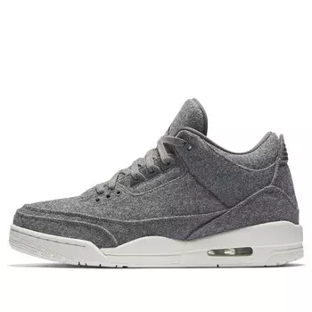 Кроссовки 3 ретро Air Jordan, серый