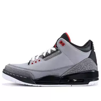 Кроссовки 3 retro Air Jordan, серый