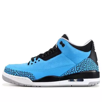 Кроссовки 3 ретро Air Jordan, синий