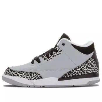 Кроссовки 3 ретро бп Air Jordan, серый
