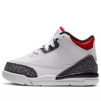 Кроссовки 3 ретро деним se Air Jordan, белый