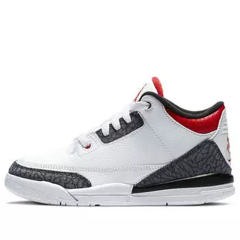 Кроссовки 3 ретро деним se Air Jordan, белый