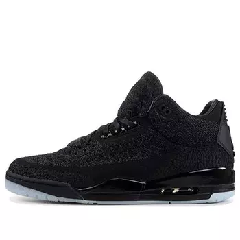 Кроссовки 3 ретро flyknit Air Jordan, черный