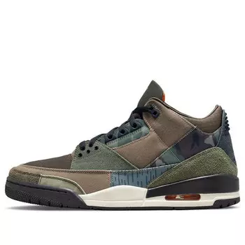 Кроссовки 3 retro 'patchwork' Air Jordan, мультиколор