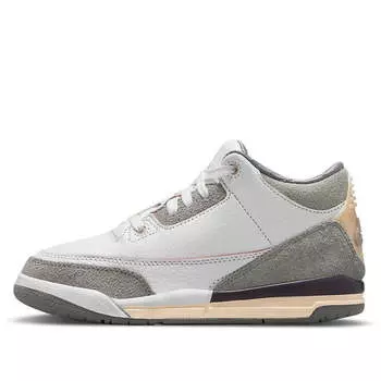Кроссовки 3 xa ma maniere ретро sp Air Jordan, белый