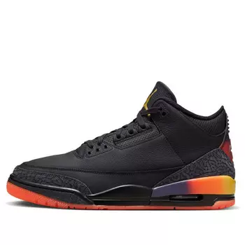 Кроссовки 3 xj balvin Air Jordan, черный